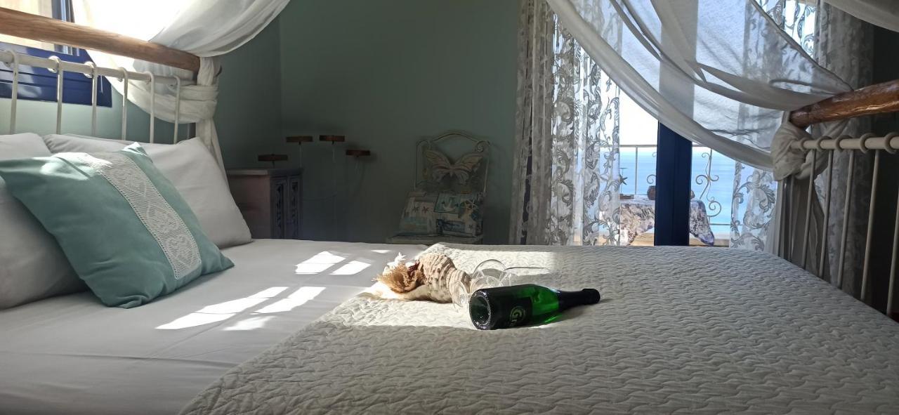 Elouthia Residence With Sea View And Hot Tub Τσούτσουρος Εξωτερικό φωτογραφία